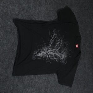 Vintage Element Skateboards Tree Graphic T-Shirt Mens Large Black Made in USA